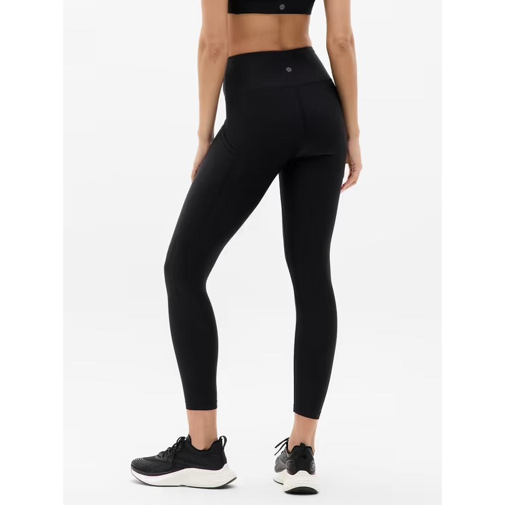 NEW Athleta Interval Stash High Rise 7/8 Tight Legging Black Women's 2X - Picture 2 of 15